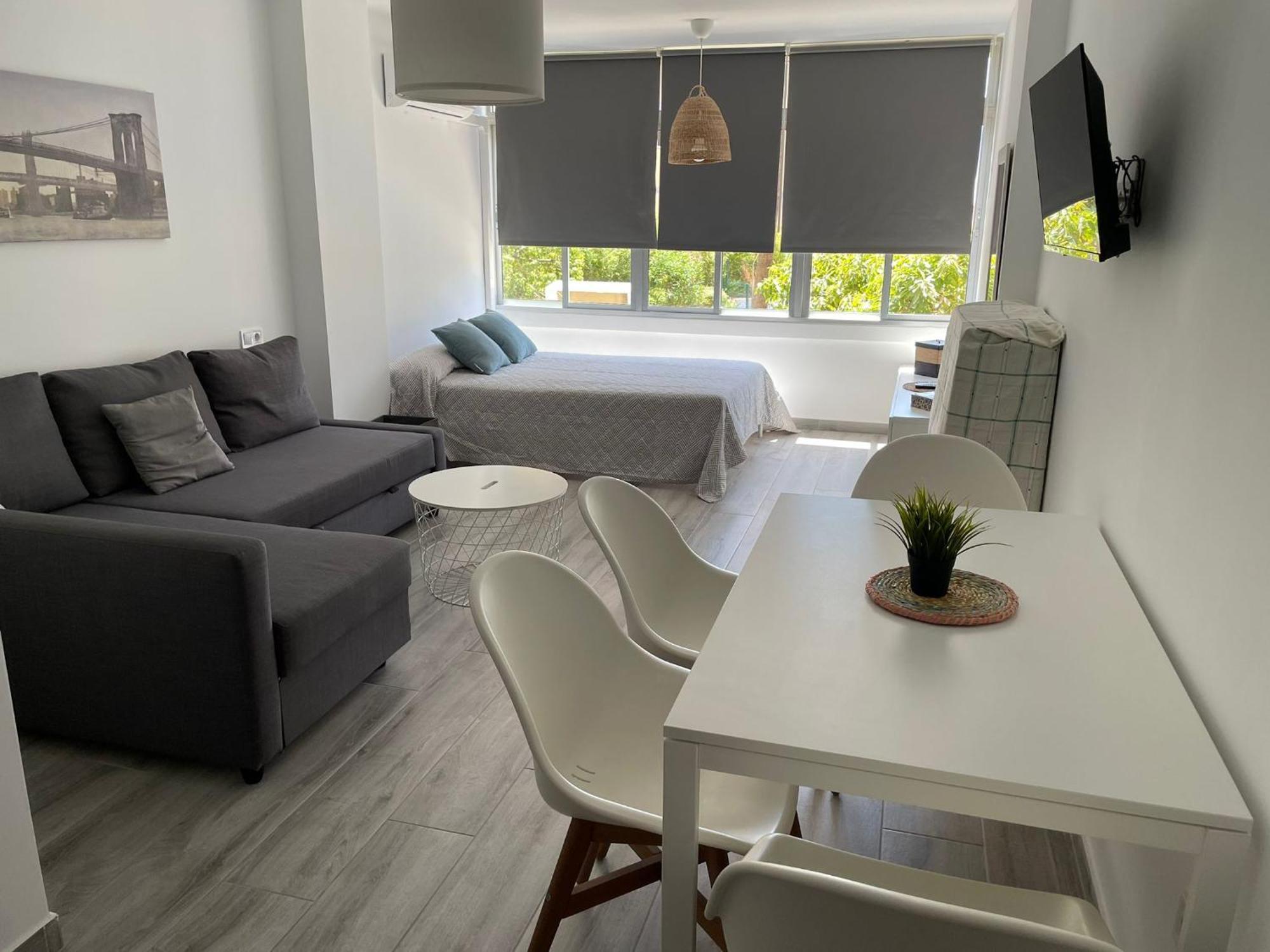 Estudio Nuevo Y Con Piscina Benalmádena Zewnętrze zdjęcie